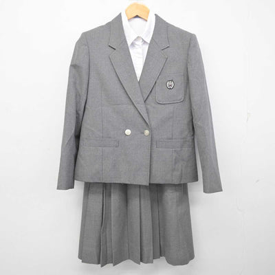 【中古】大阪府 四天王寺高等学校 女子制服 3点 (ブレザー・シャツ・スカート) sf078961