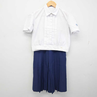 【中古】大阪府 四天王寺高等学校 女子制服 2点 (シャツ・スカート) sf078964