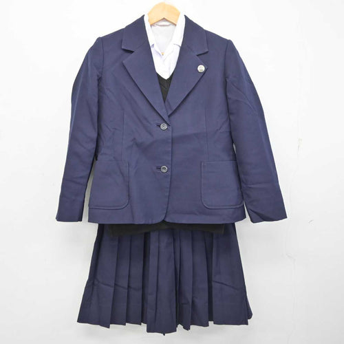 【中古制服】埼玉県 所沢中央高等学校 女子制服 5点（ブレザー・シャツ・ニット・スカート）sf025710【リサイクル学生服】 | 中古制服通販パレイド