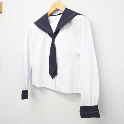 【中古】宮城県 中野中学校 女子制服 2点 (セーラー服) sf078976