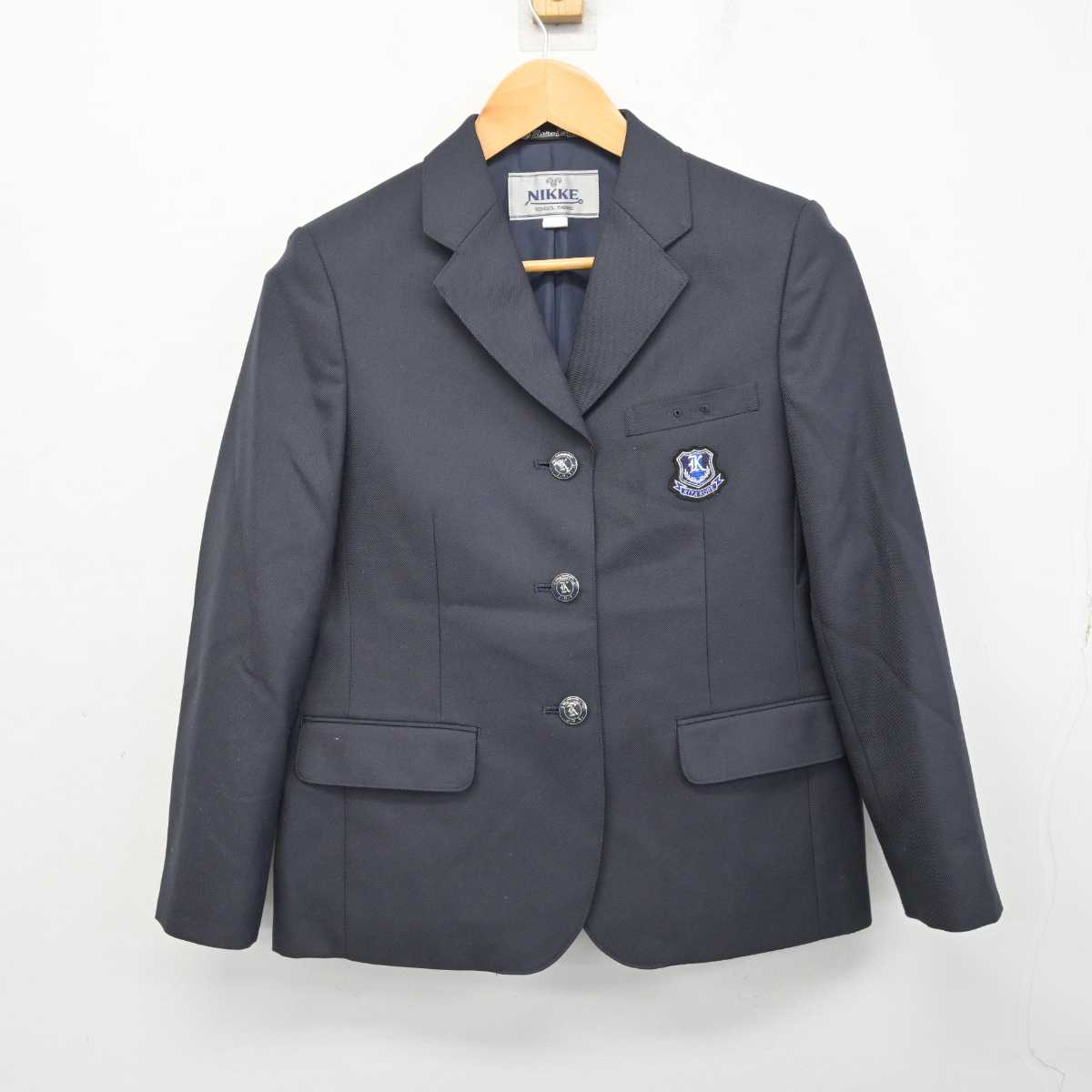 【中古】兵庫県 北神戸中学校 女子制服 4点 (ブレザー・スカート・スカート) sf078985