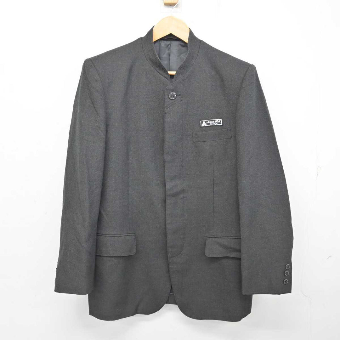 U495/S1060(中古/箱)高知県 岡豊高校 男子制服6点 /校章付/170A