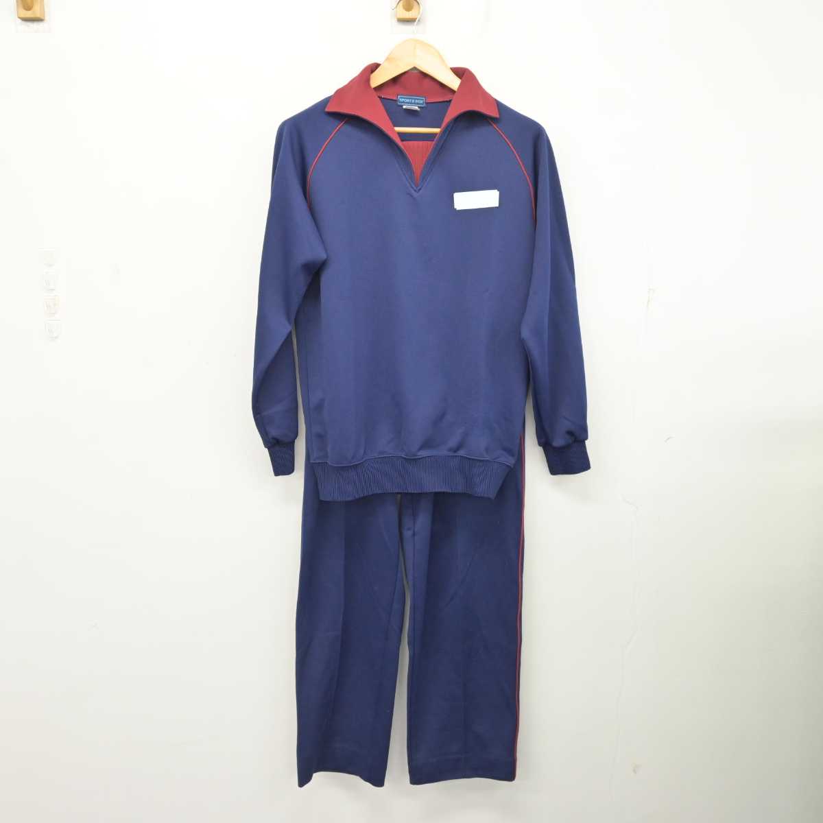 【中古】東京都 翔陽高等学校 女子制服 2点 (ジャージ 上・ジャージ 下) sf078989