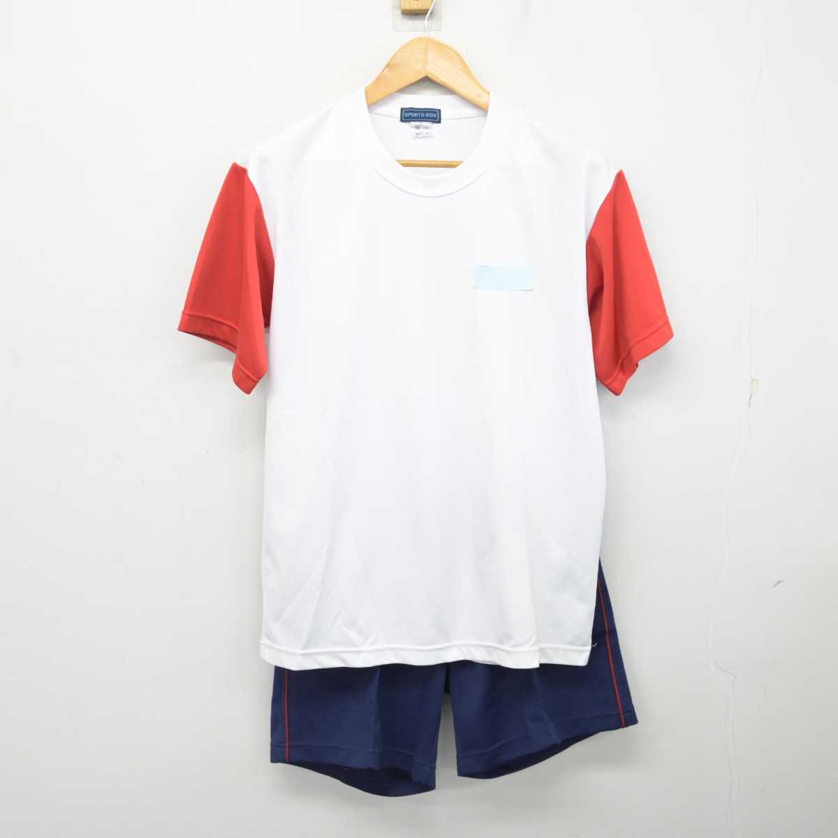 【中古】東京都 翔陽高等学校 女子制服 2点 (体操服 上・体操服 下) sf078992