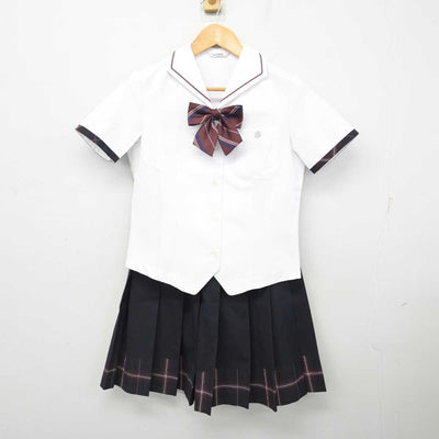 【中古】愛知県  豊川高等学校 女子制服 3点 (シャツ・スカート) sf078997