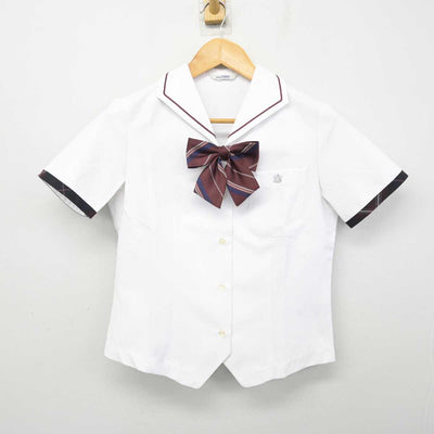 【中古】愛知県  豊川高等学校 女子制服 3点 (シャツ・スカート) sf078997