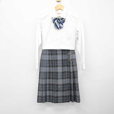 【中古】愛知県 愛知中学校・愛知高等学校 女子制服 4点 (ブレザー・シャツ・スカート) sf079012