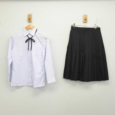 【中古】高知県 高知追手前高等学校 女子制服 5点 (ブレザー・ベスト・シャツ・スカート) sf079015