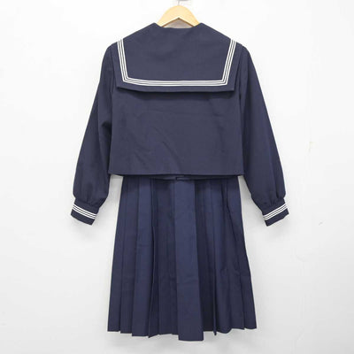 【中古】静岡県 笠井中学校 女子制服 2点 (セーラー服・スカート) sf079016