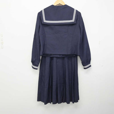 【中古】静岡県 笠井中学校 女子制服 3点 (セーラー服・スカート) sf079017