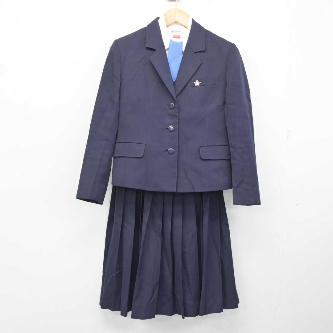 中古】愛媛県 今治北高等学校 女子制服 5点 (ブレザー・ベスト・シャツ・スカート) sf079020 | 中古制服通販パレイド