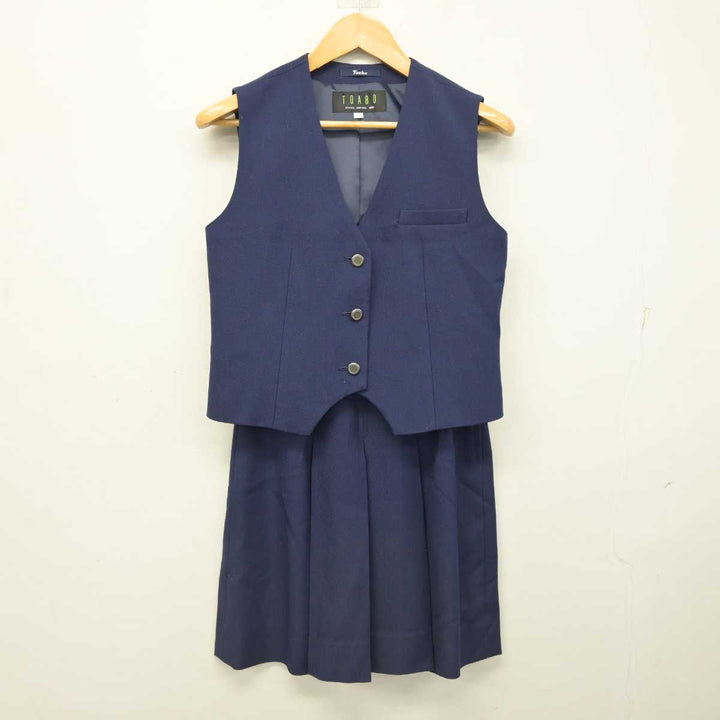 三越 - 高校 制服スカート 中古】新潟県 古川学園 上越高等学校 女子制服 3点 (ブレザー