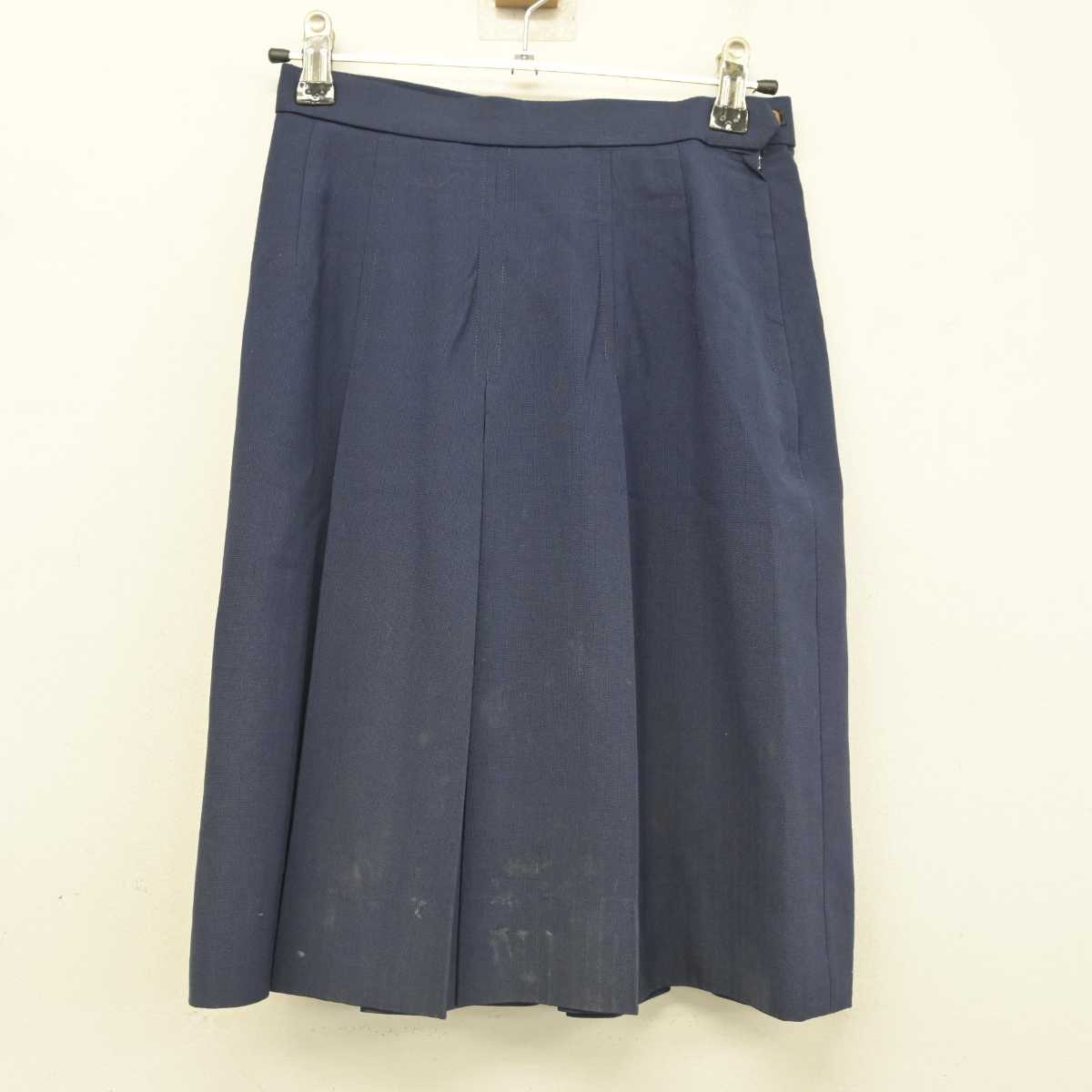 【中古】三重県 川越高等学校/旧制服 女子制服 2点 (シャツ・スカート) sf079039