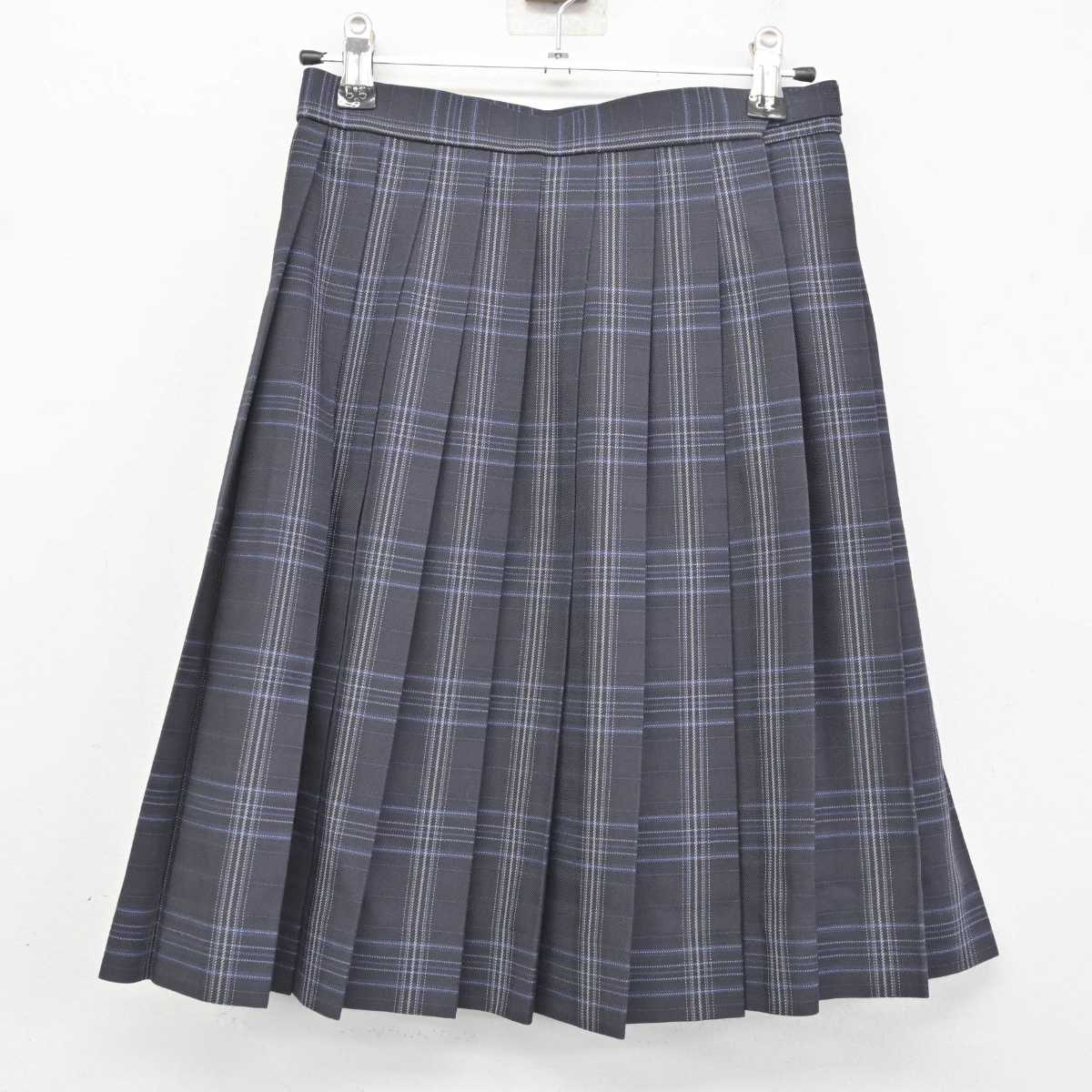 【中古】東京都 目黒学院高等学校 女子制服 5点 (ブレザー・ニット・シャツ・スカート) sf079047