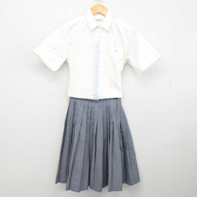 【中古】千葉県 八千代松陰高等学校 女子制服 2点 (シャツ・スカート) sf079051