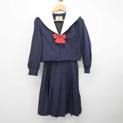 【中古】愛知県 味岡中学校 女子制服 3点 (セーラー服・スカート) sf079074