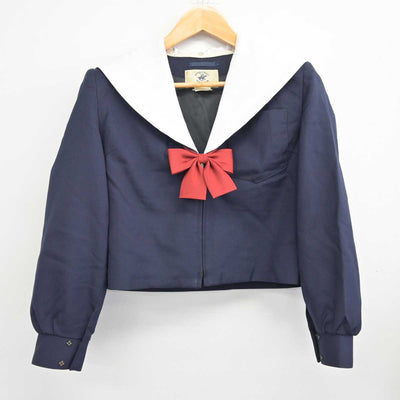 【中古】愛知県 味岡中学校 女子制服 3点 (セーラー服・スカート) sf079074