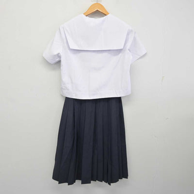 【中古】愛知県 味岡中学校 女子制服 2点 (セーラー服・スカート) sf079077