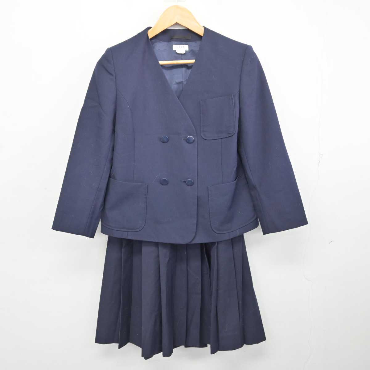 【中古】静岡県 西奈中学校 女子制服 3点 (ブレザー・スカート) sf079081