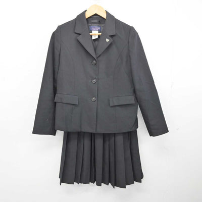 【中古】北海道 帯広三条高等学校 女子制服 5点 (ブレザー・ベスト・スカート) sf079109