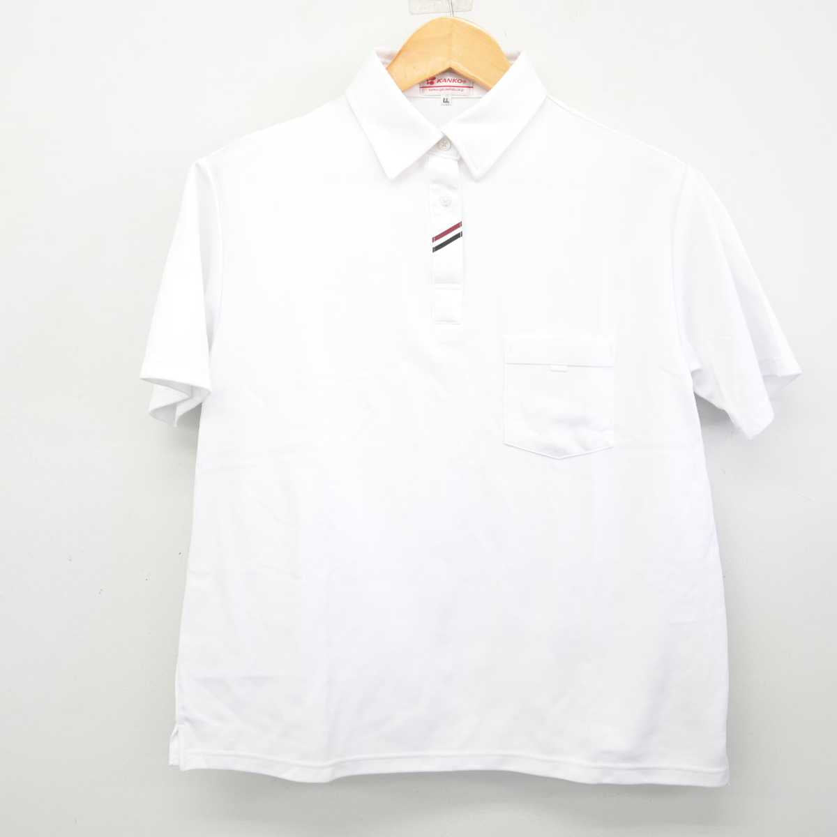 【中古】大阪府 港南中学校 女子制服 3点 (シャツ・スカート) sf079114