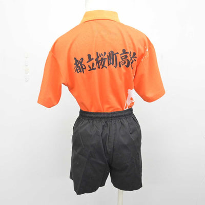 【中古】東京都 桜町高等学校/バドミントン部ユニフォーム 女子制服 2点 (部活ユニフォーム 上・部活ユニフォーム 下) sf079120