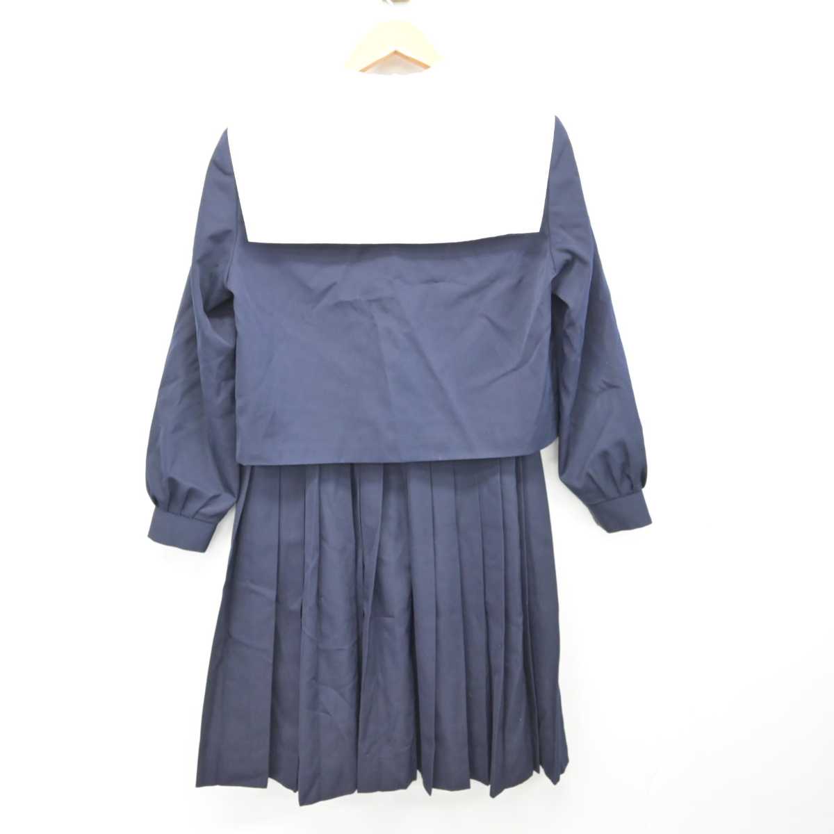 【中古】愛知県 美川中学校 女子制服 3点 (セーラー服・スカート) sf079121