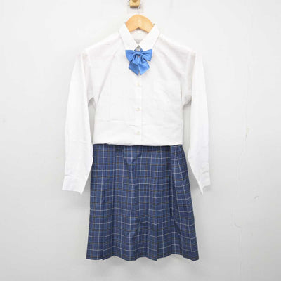 【中古】神奈川県 山内中学校 女子制服 4点 (ブレザー・シャツ・スカート) sf079123