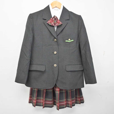 【中古】千葉県 木更津総合高等学校 女子制服 4点 (ブレザー・シャツ・スカート) sf079141