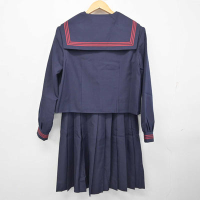 【中古】千葉県 木更津市立太田中学校 女子制服 3点 (セーラー服・スカート) sf079143