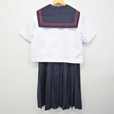 【中古】千葉県 木更津市立太田中学校 女子制服 4点 (セーラー服・セーラー服・スカート) sf079144