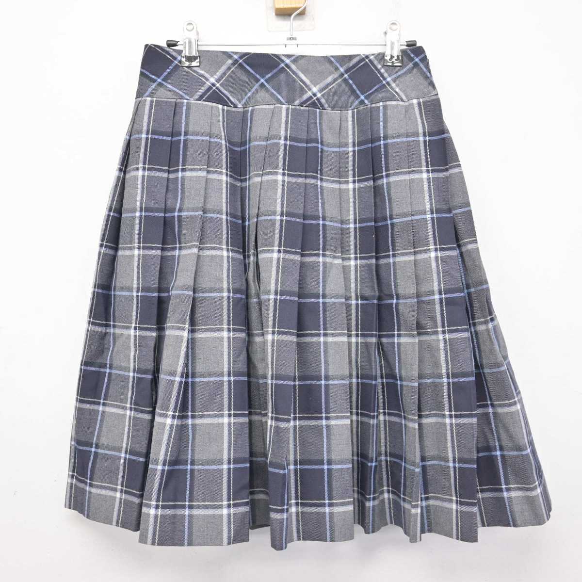 【中古】北海道 市立札幌啓北商業高等学校 女子制服 5点 (ブレザー・ニット・シャツ・スカート) sf079148