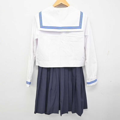 【中古】茨城県 鹿嶋市立大野中学校 女子制服 3点 (セーラー服・スカート) sf079151