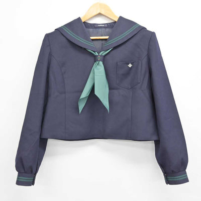 【中古】東京都 二松學舍大学附属高等学校 女子制服 4点 (セーラー服・スカート) sf079155