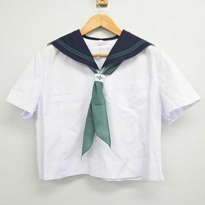 【中古】東京都 二松學舍大学附属高等学校 女子制服 3点 (セーラー服・スカート) sf079157