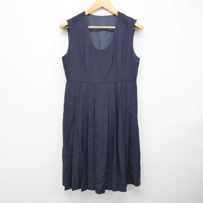 【中古】熊本県 八代白百合学園高等学校 女子制服 3点 (セーラー服・ジャンパースカート) sf079167