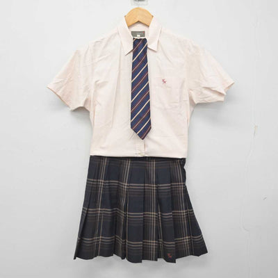 【中古】千葉県 柏の葉高等学校 女子制服 3点 (シャツ・スカート) sf079182