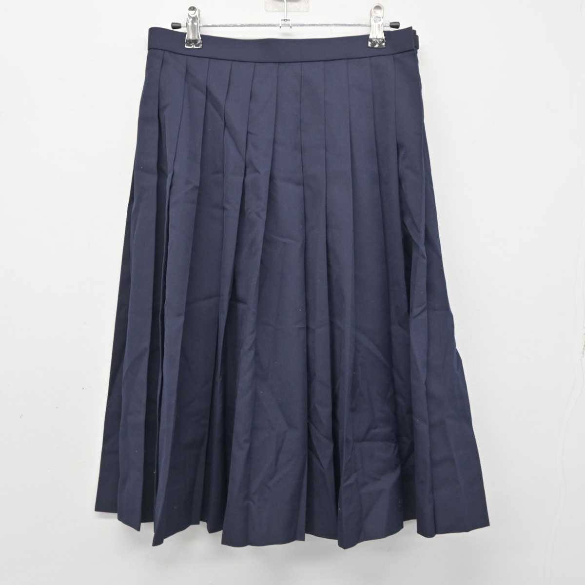 【中古】青森県 是川中学校 女子制服 3点 (セーラー服・スカート) sf079184