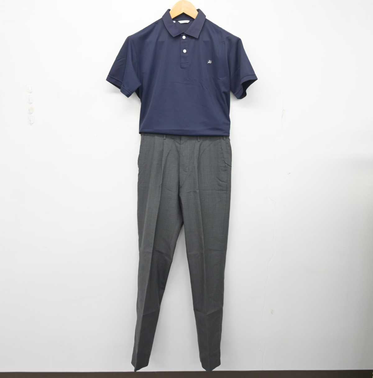 【中古】神奈川県 学校法人向上学園 向上高等学校 男子制服 2点 (シャツ・ズボン) sf079186