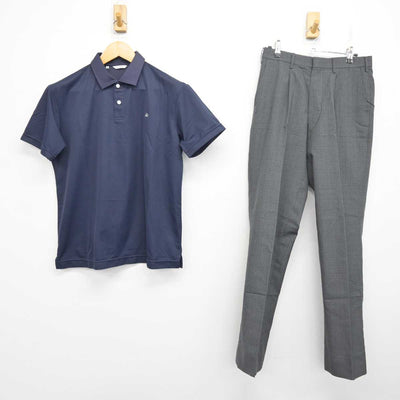 【中古】神奈川県 学校法人向上学園 向上高等学校 男子制服 2点 (シャツ・ズボン) sf079186