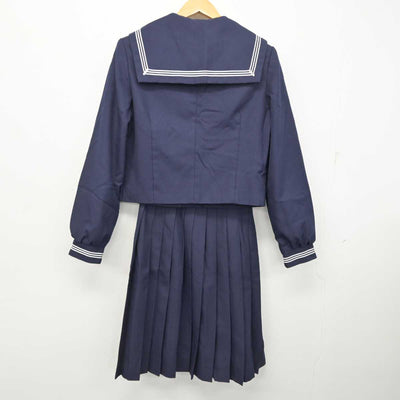 【中古】神奈川県 湘光中学校 女子制服 3点 (セーラー服・スカート) sf079189