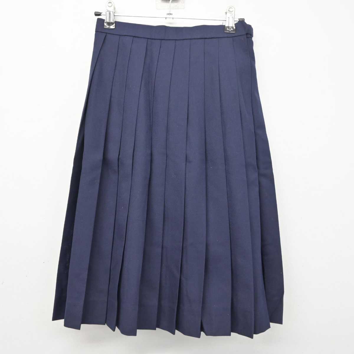 【中古】神奈川県 湘光中学校 女子制服 3点 (セーラー服・スカート) sf079189