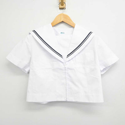 【中古】大阪府 誉田中学校/旧制服 女子制服 2点 (セーラー服・スカート) sf079199