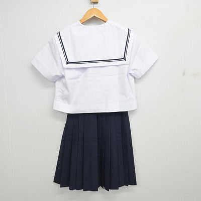 【中古】大阪府 誉田中学校/旧制服 女子制服 2点 (セーラー服・スカート) sf079200