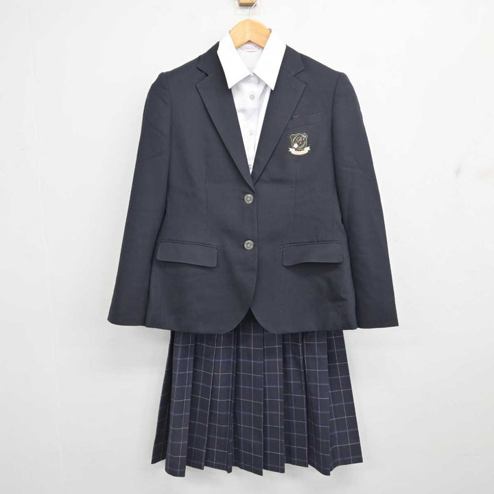 中古】三重県 東員第一中学校 女子制服 3点 (ブレザー・シャツ