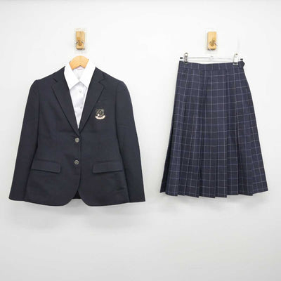 【中古】三重県 東員第一中学校 女子制服 3点 (ブレザー・シャツ・スカート) sf079219