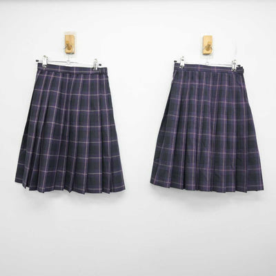 【中古】京都府 京都西山高等学校 女子制服 4点 (ブレザー・スカート) sf079227