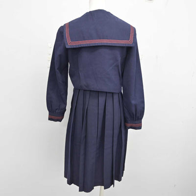 【中古】福岡県 福岡女学院高等学校 女子制服 4点 (セーラー服・ジャンパースカート) sf079239