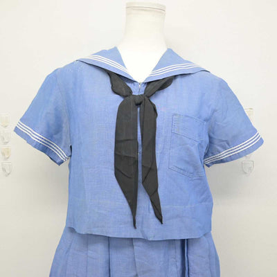 【中古】福岡県 福岡女学院高等学校 女子制服 4点 (セーラー服・ジャンパースカート) sf079240