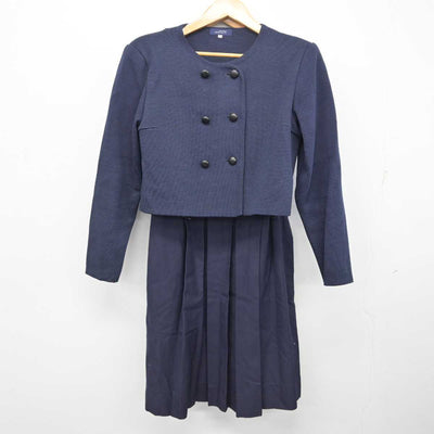 【中古】福岡県 福岡雙葉高等学校 女子制服 3点 (ブレザー・ジャンパースカート) sf079242